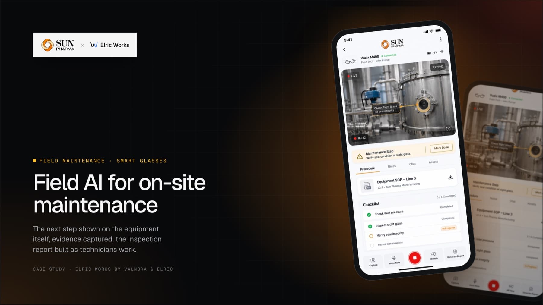 Sun Pharma: Field AI for on-site maintenance